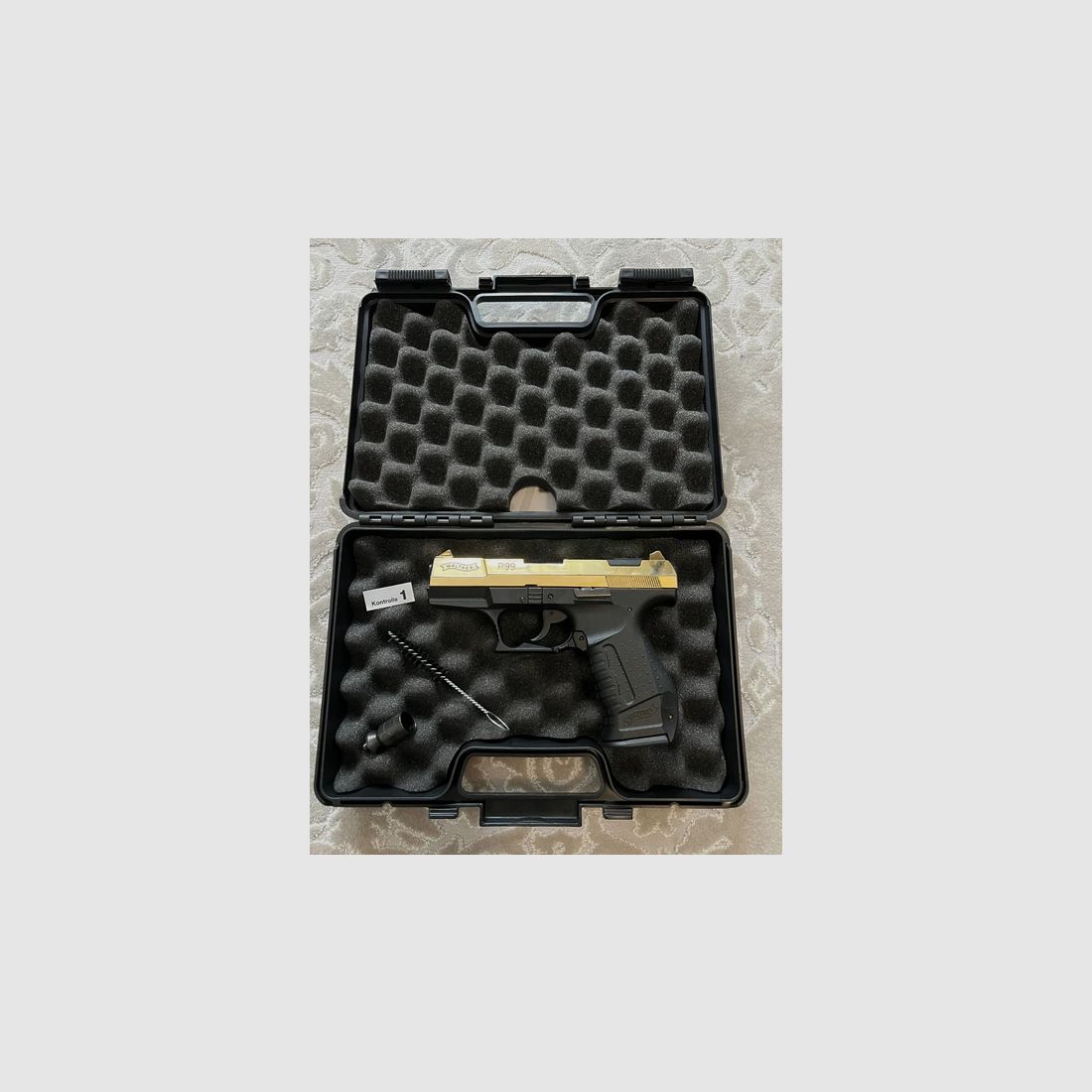 Walther P99 9mm P.A.K Sonderedition Gold