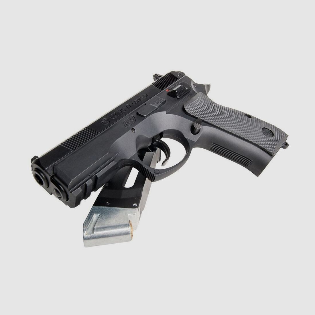 CZ 75D Compact Schwarz 4,5mm BB Druckluft Co2 Non BlowBack, Bild 8 von 8
