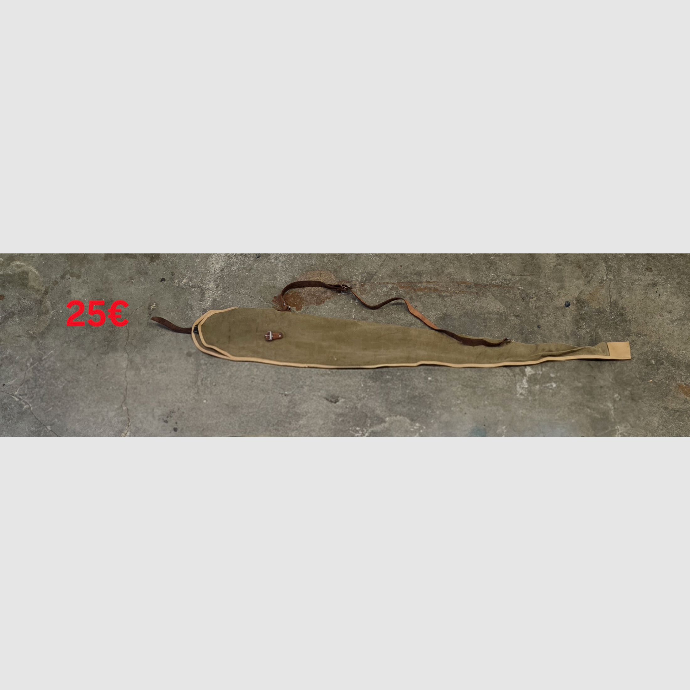 Sacoche DDR GST étui toile Haenel Knicker Model 302 303 III 56 284 etc.