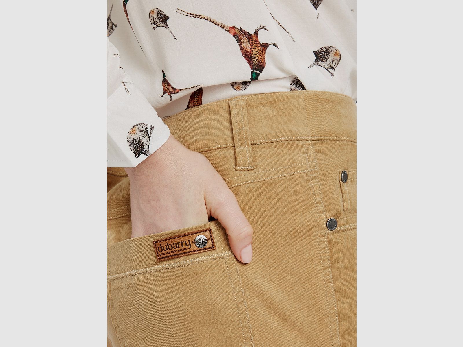 Dubarry of Ireland Cordhose Honeysuckle camel