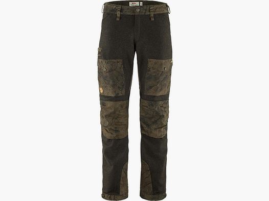 Fjällräven Hose Värmland Wool Dark Olive - Dark Olive Camo