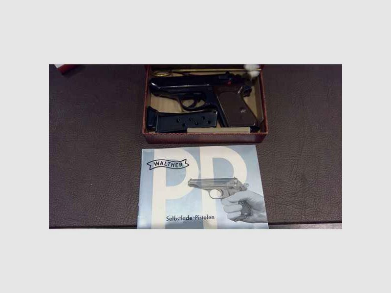 Pistole Walther PPK im Kaliber 7