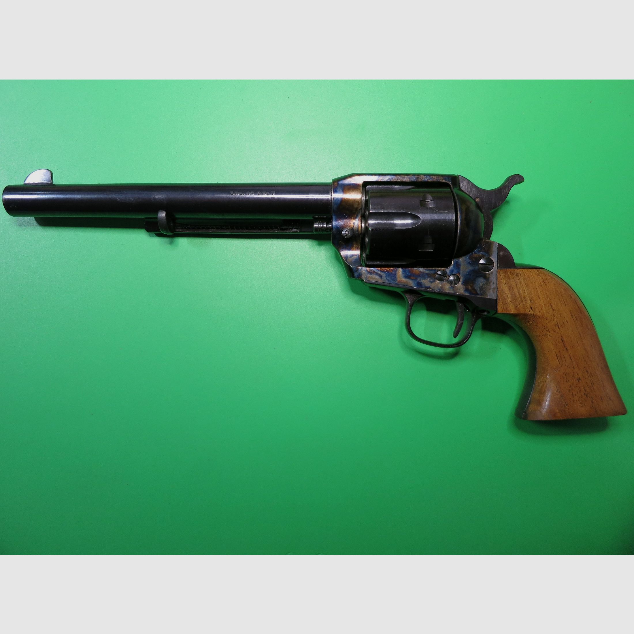 Western revolver, Armi Jäger (Dakota) Italy Frontier Buntline, caliber .45 Colt, replica: Colt M1873 #74