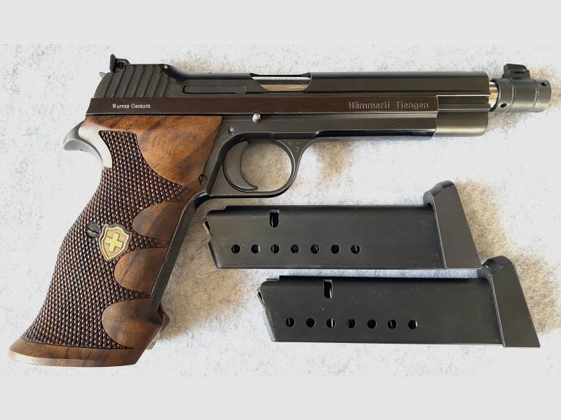 TOP SIG Sauer P210, (P 210-5, 210), SIG 6 Zoll Lauf, sehr gut, sofort lieferbar