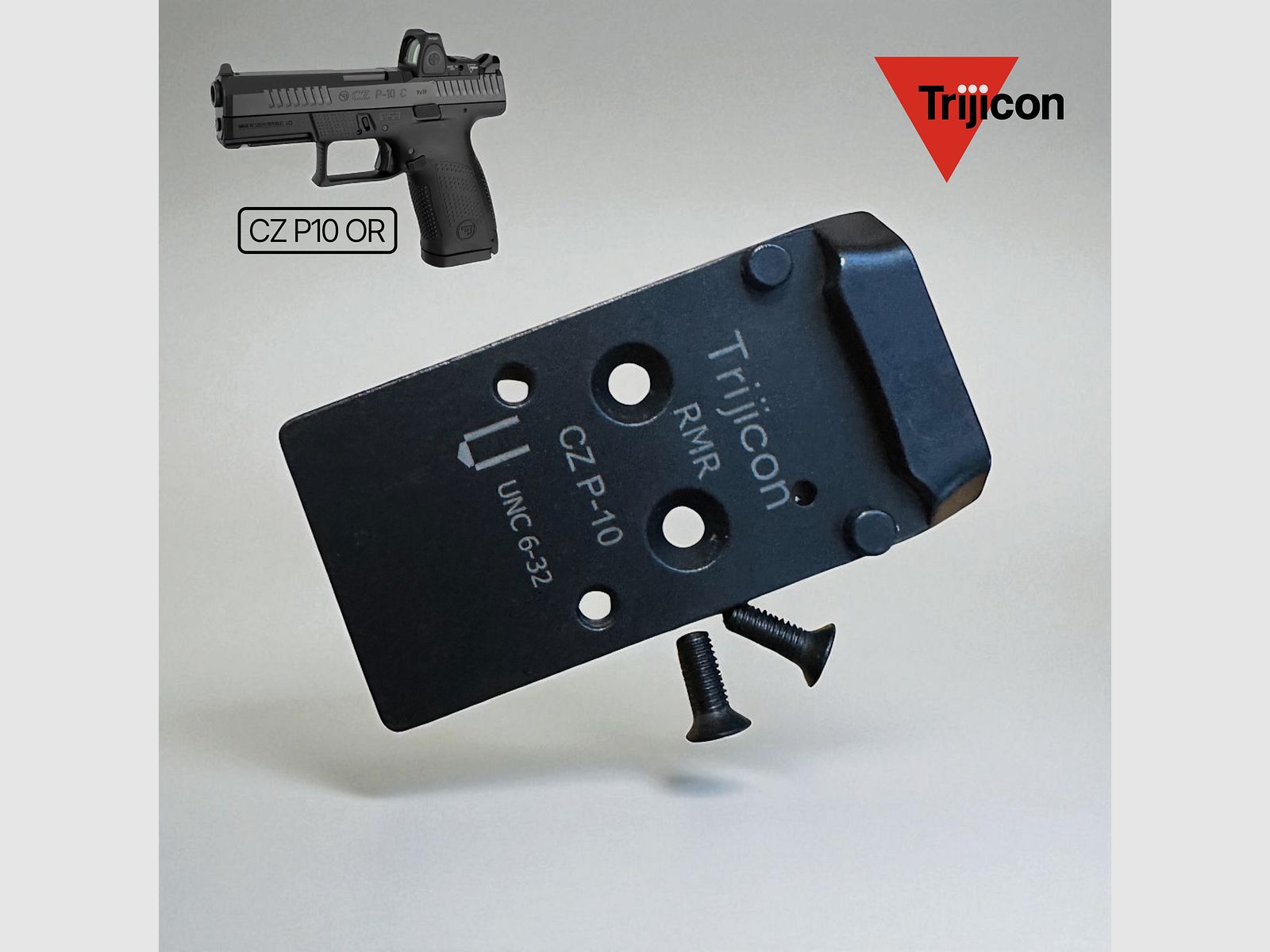 CZ adapter plate for P10 OR Trijicon RMR/SRO