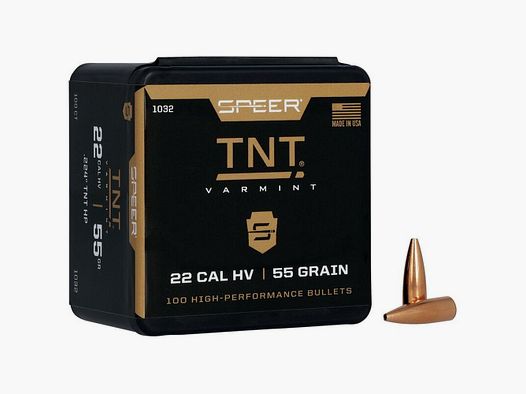 Speer Kogels .224, TNT 55gr (100) .224/5.69mm VE100