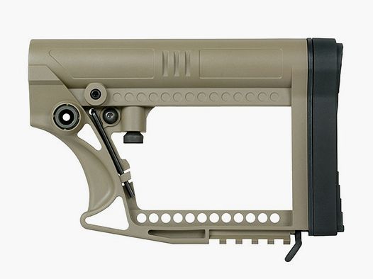 Shoulder stock for M 4 / AR 15 models in Tan