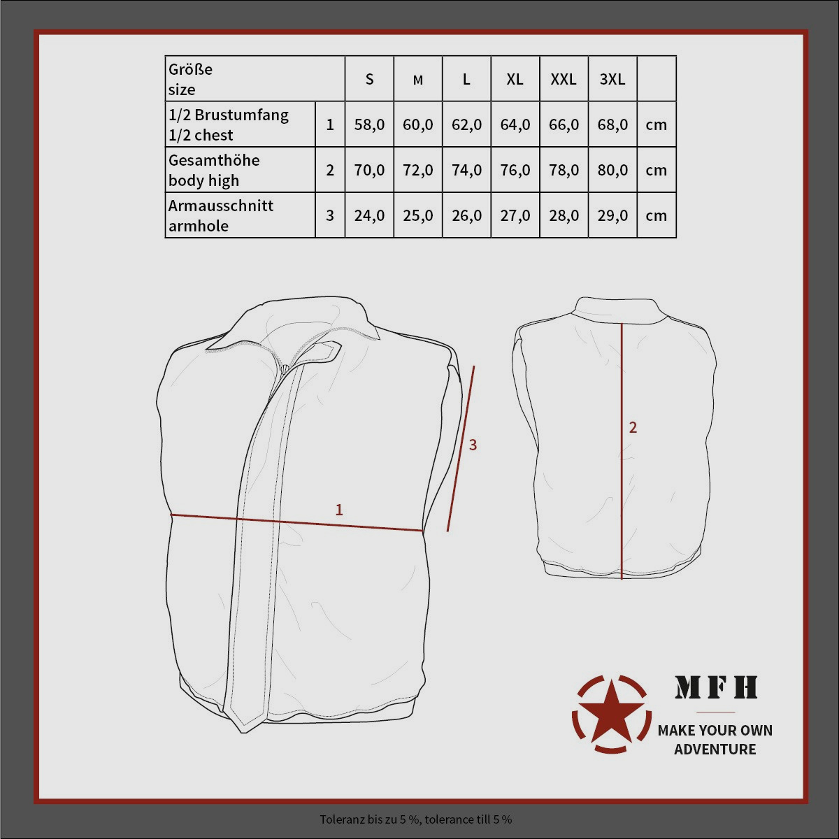 MFH Softshell Weste Allround Schwarz XL