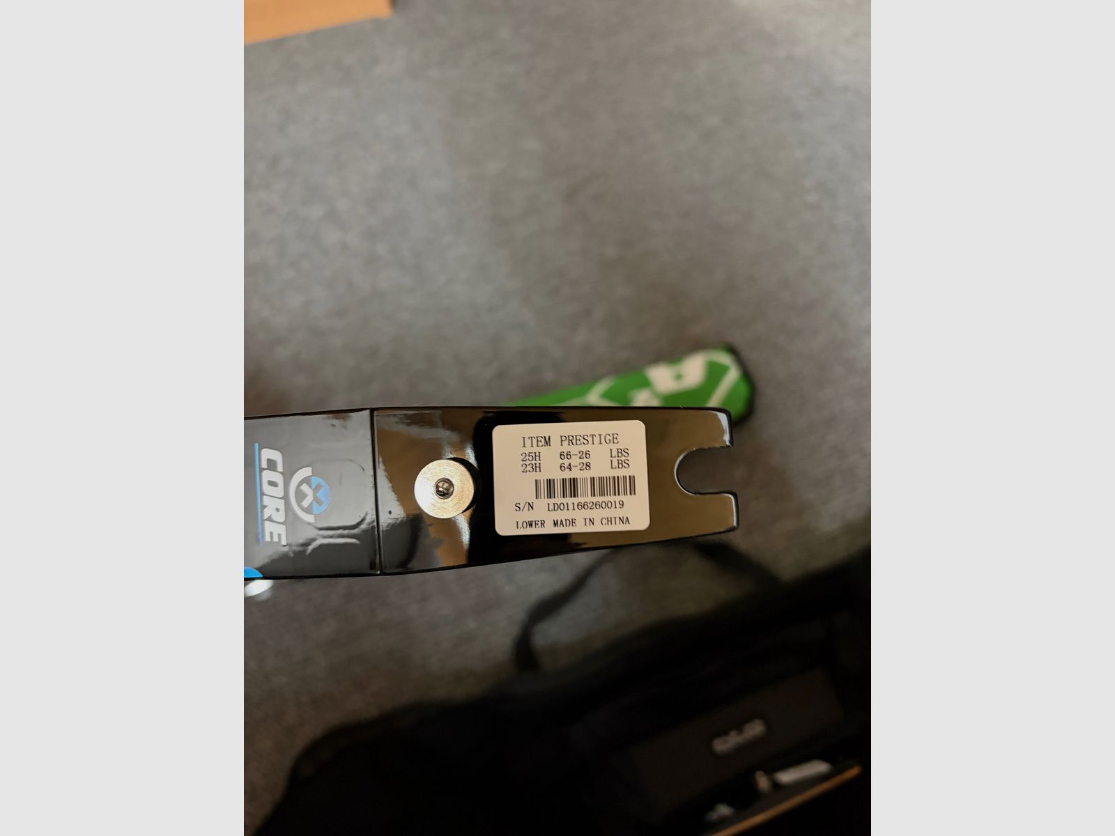 Kinetic Vigo Leworęczny ILF Łuk kompletny zestaw