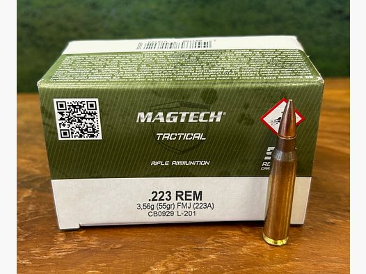 Magtech .223 Rem. FMJ 3,6g/55grs.