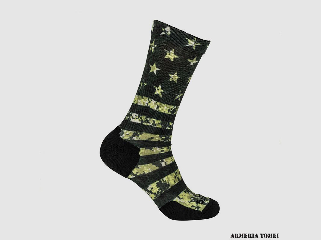 CALZE – 5.11 – SOCK & AWE CREW AMERICAN FLAG, Bild 1 von 2