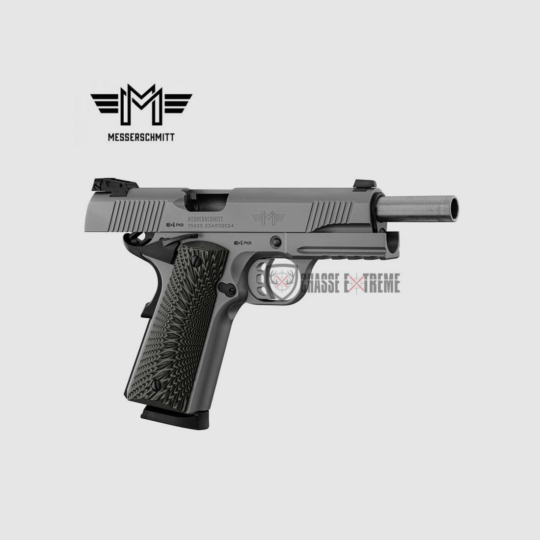 Pistole MESSERSCHMITT 1911 Inox, Bild 8 von 8