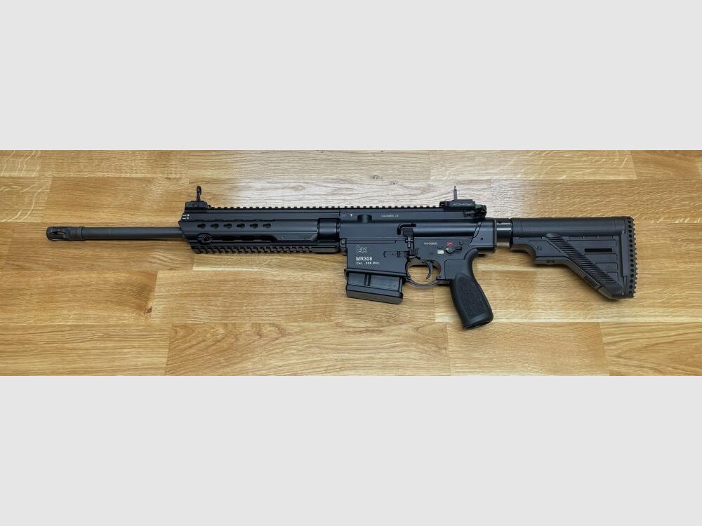Heckler & Koch MR308 A3 16,5" - półautomatyczna karabina .308 Win. HK MR308 A3 kolor czarny - H&K MR 308 A3 - cywilna wersja H&K 417