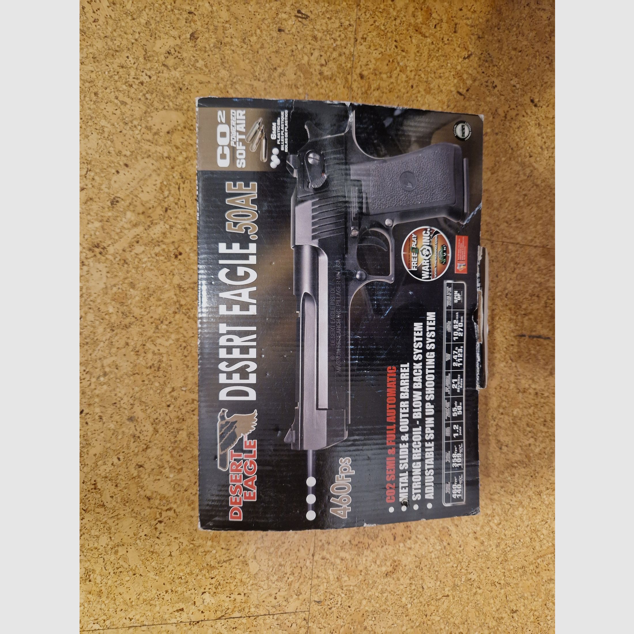 Desert Eagle .50AE CO2 semi-automatic