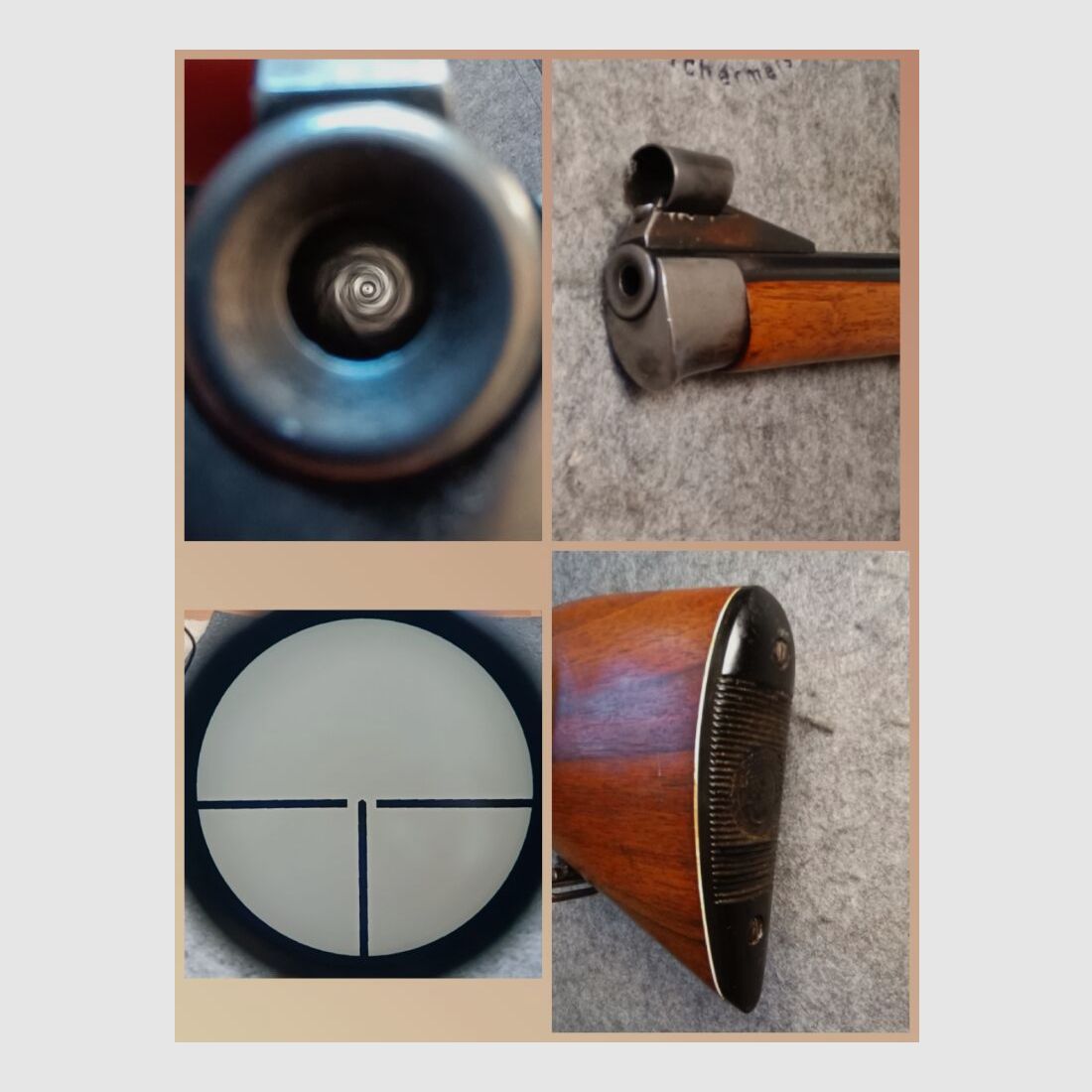 Fusil à répétition Krico Kriegeskorte avec optique Hubertus 4x