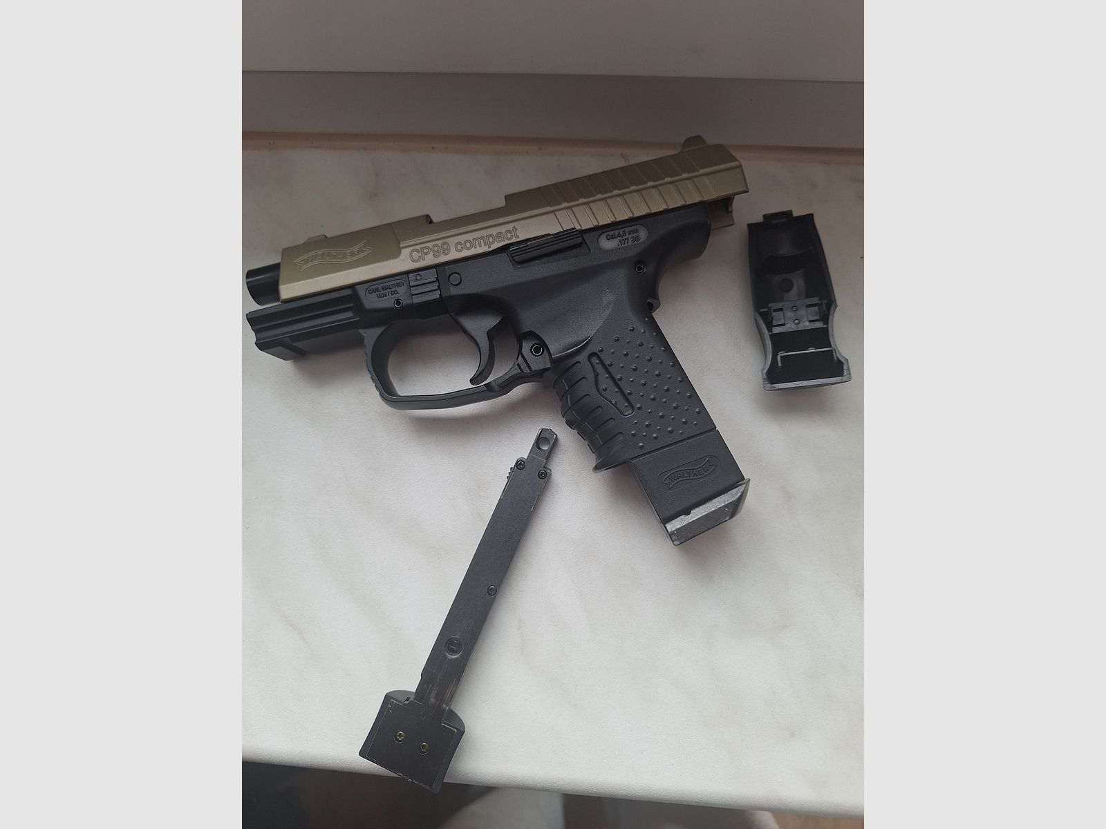 Walther CP 99 Compact Kal. 4,5mm BB CO2