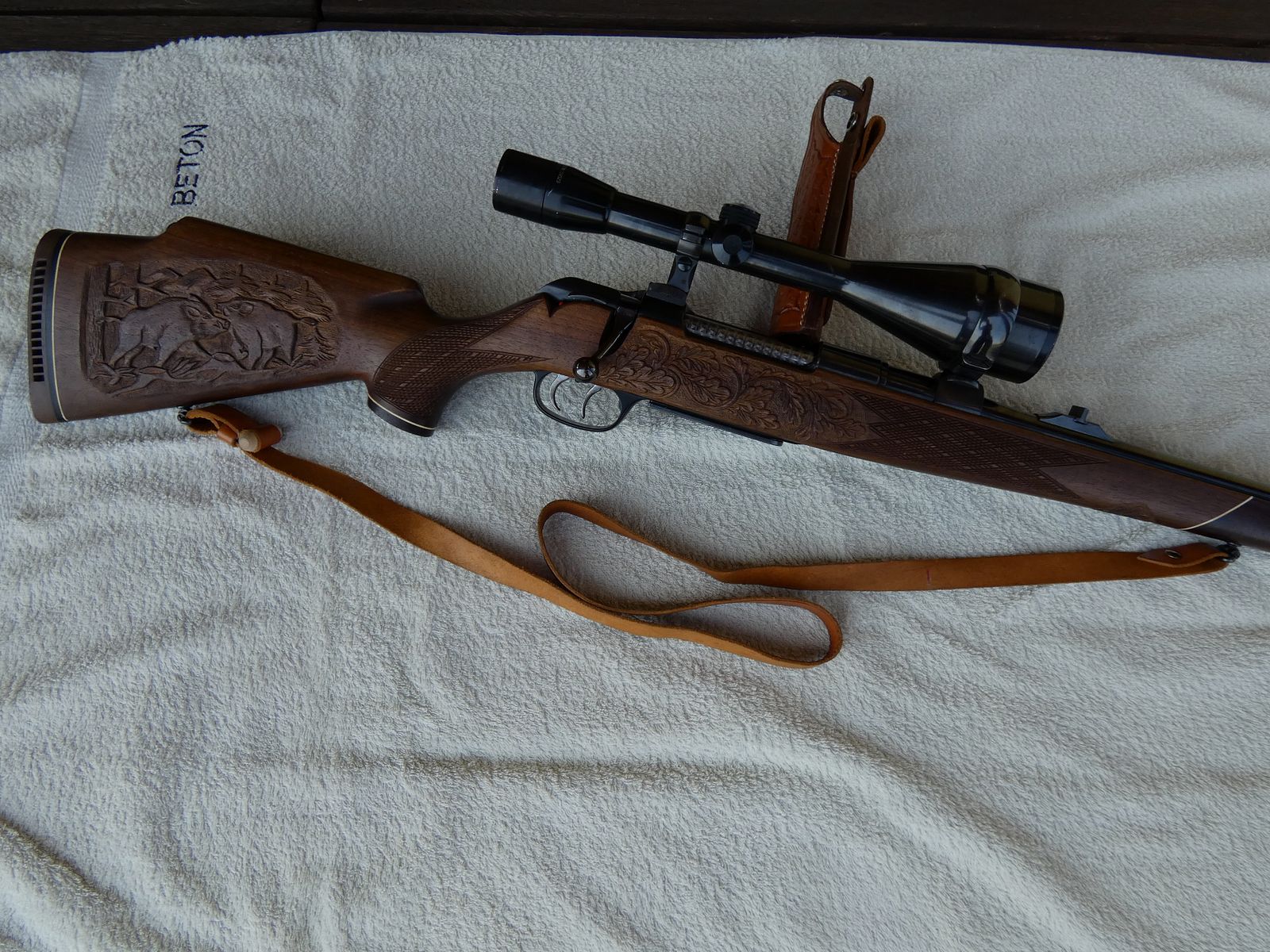 Repeating rifle Krico 6,5x57 with Kahles 8x56