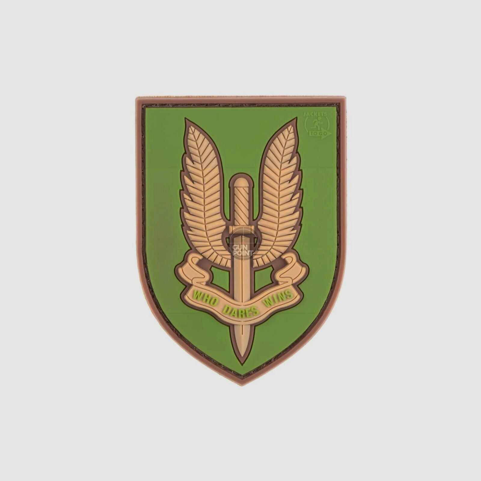 JTG SAS Rubber Patch-Grün