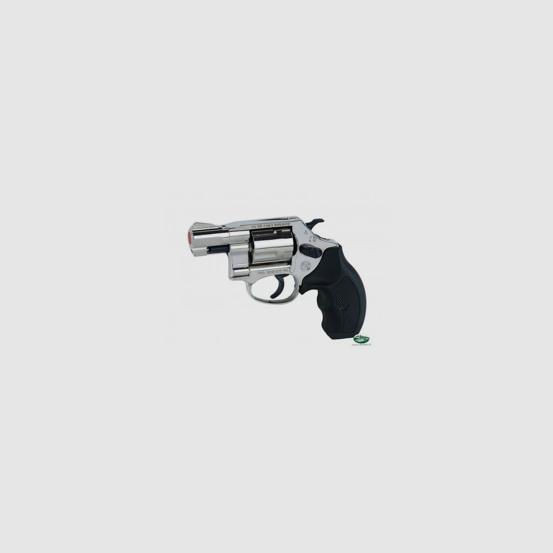 BRUNI NEW 380 Revolver NICKEL Kal.380mm 2 Zoll