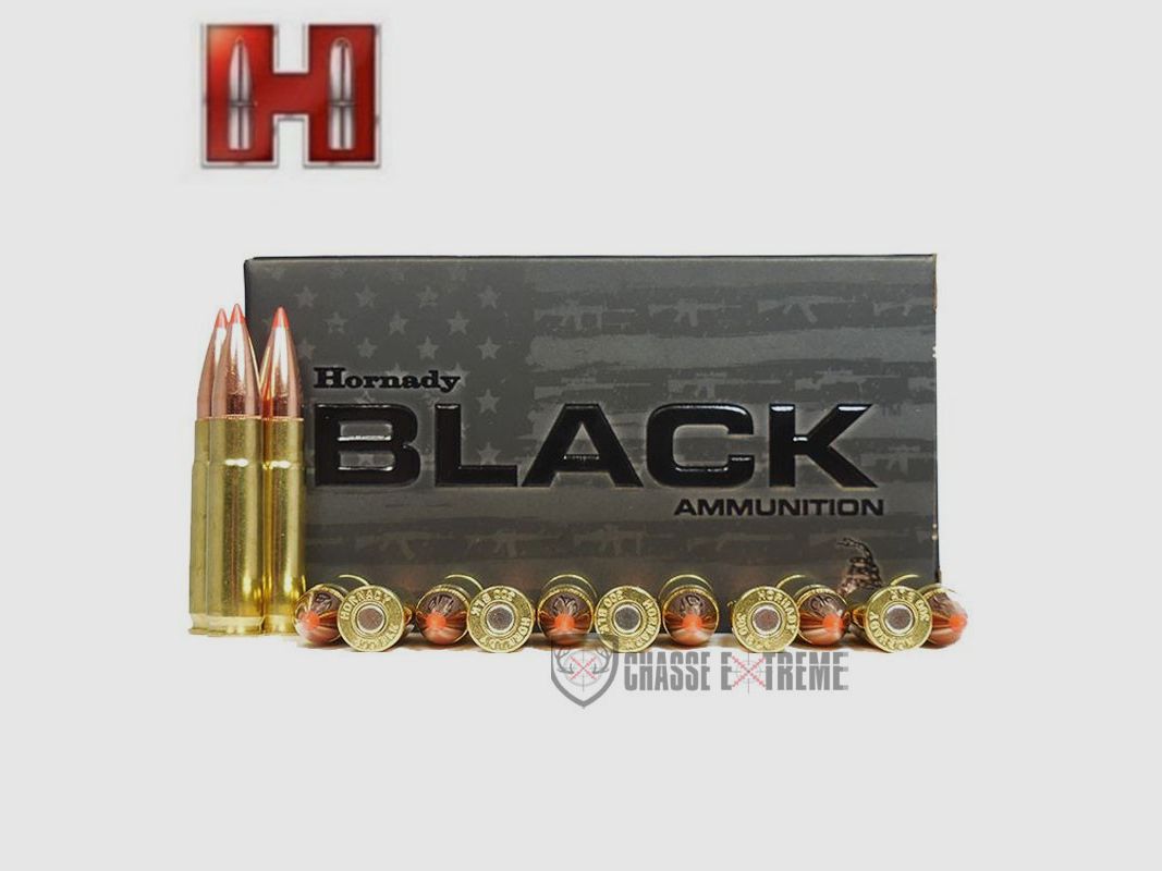 20 Patronen HORNADY Black Kal. 6,8 mm SPC 110 gr V-max