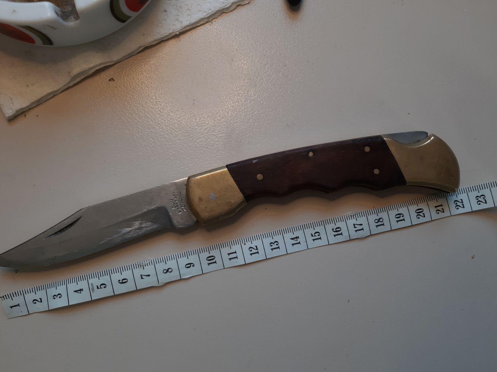 COUTEAU DE CHASSE Couteau pliant - CJH 207713 Herbertz environ 60 ans jeune