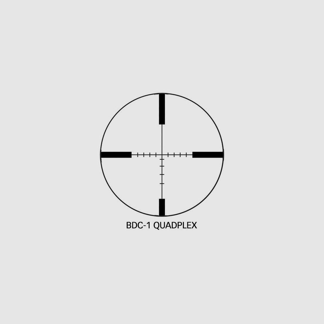 WHISKEY3 ZF 4-12x40 schwarz Ø1' BDC-1 Quadplex SFP