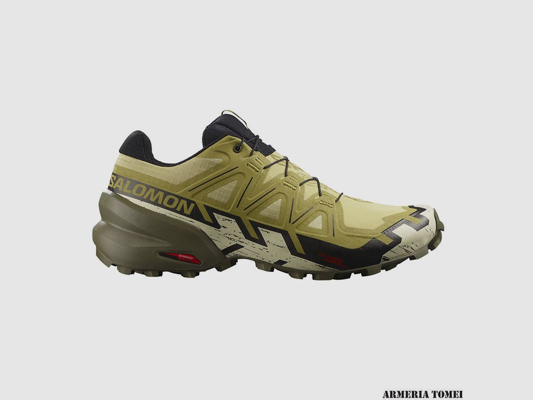 SALOMON – HERREN – SPEEDCROSS 6 Leek Green / Black / Bleached Sand, Bild 1 von 6