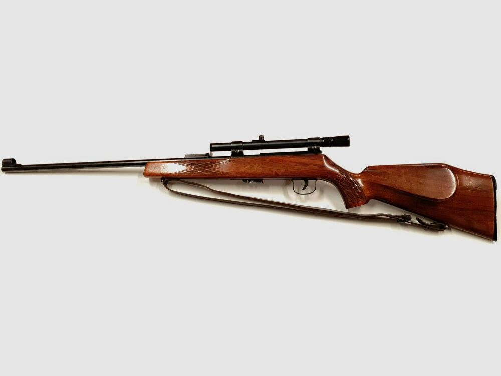 Repeating rifle with scope