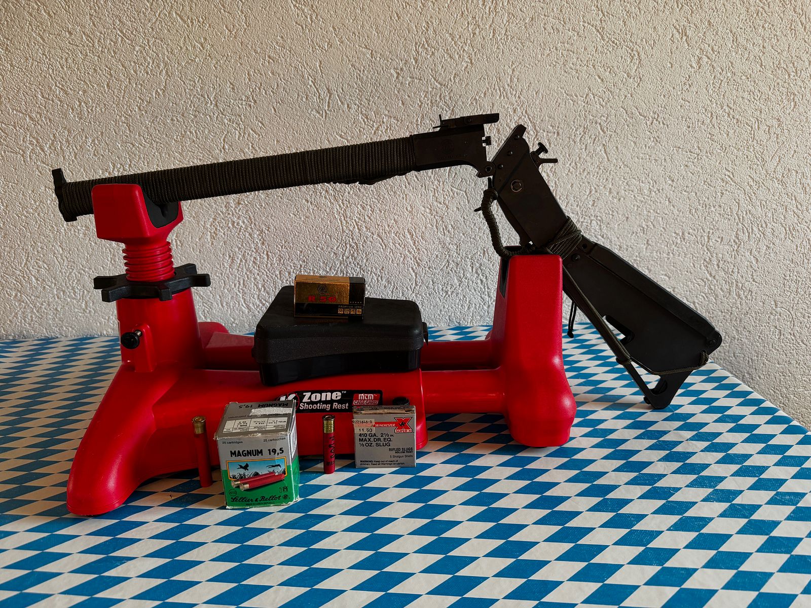 Bockbüchsflinte / Brünner Waffenwerke Modell: M6 Scout von Springfield Kaliber: .22lr / .410/76