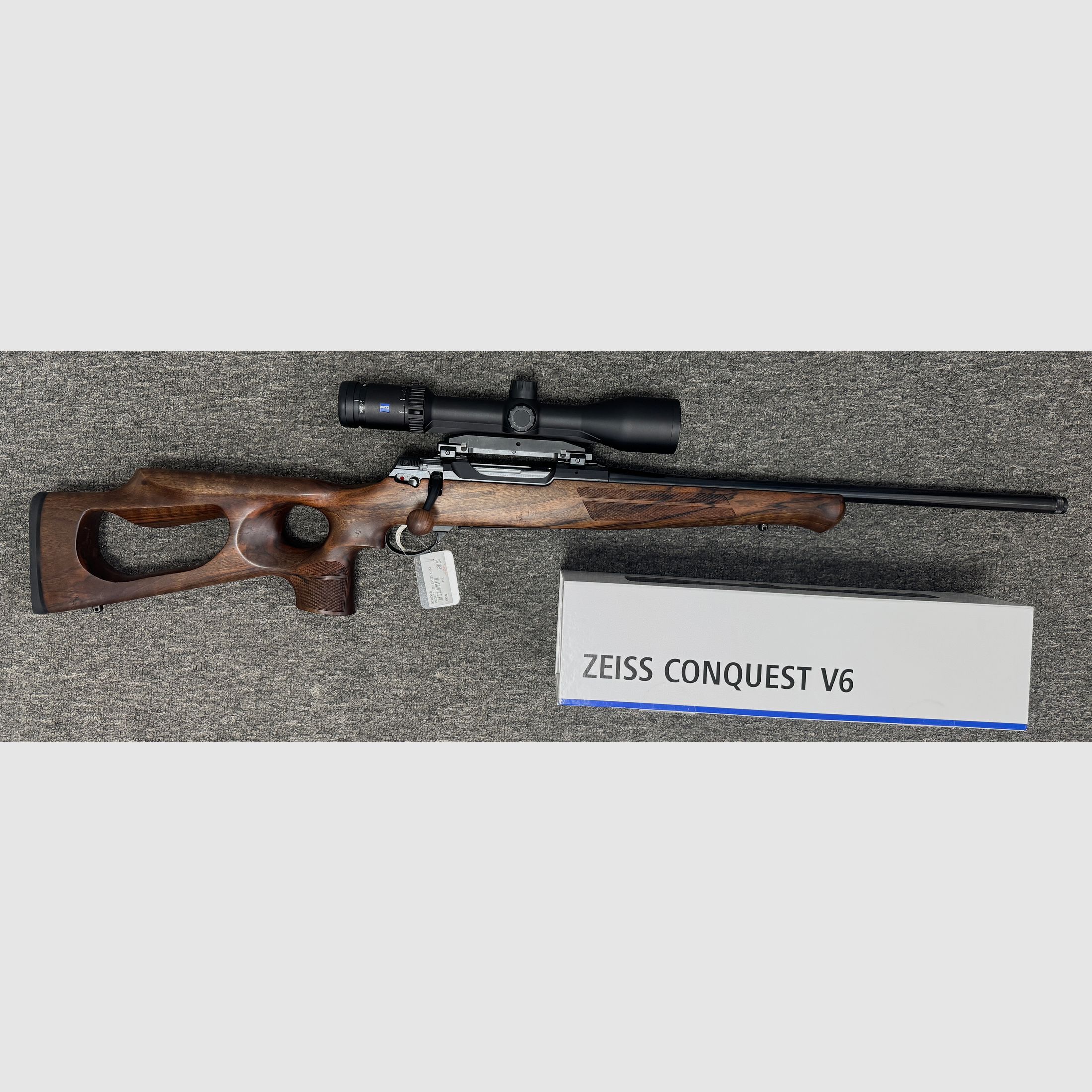 Anschütz 1782 - 8x57IS - M15x1 + Zeiss V6 2-12x50 - Dentler