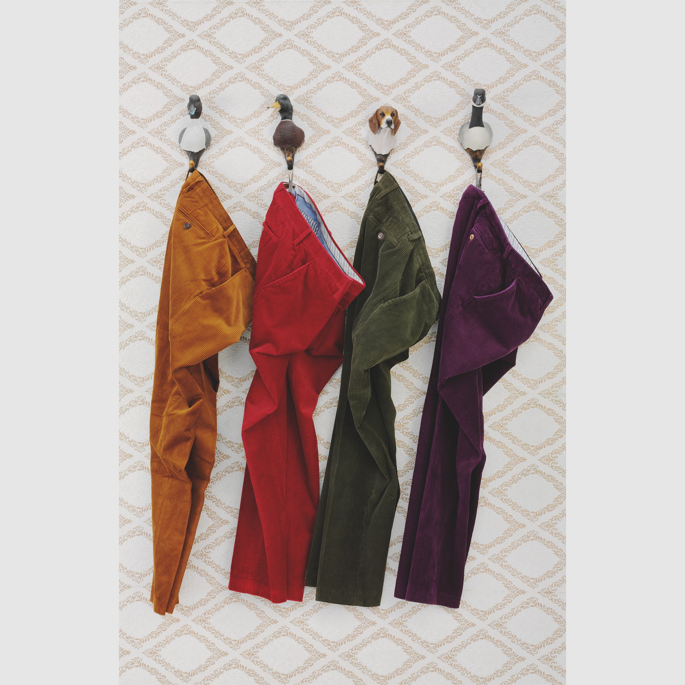 pantaloni in corda