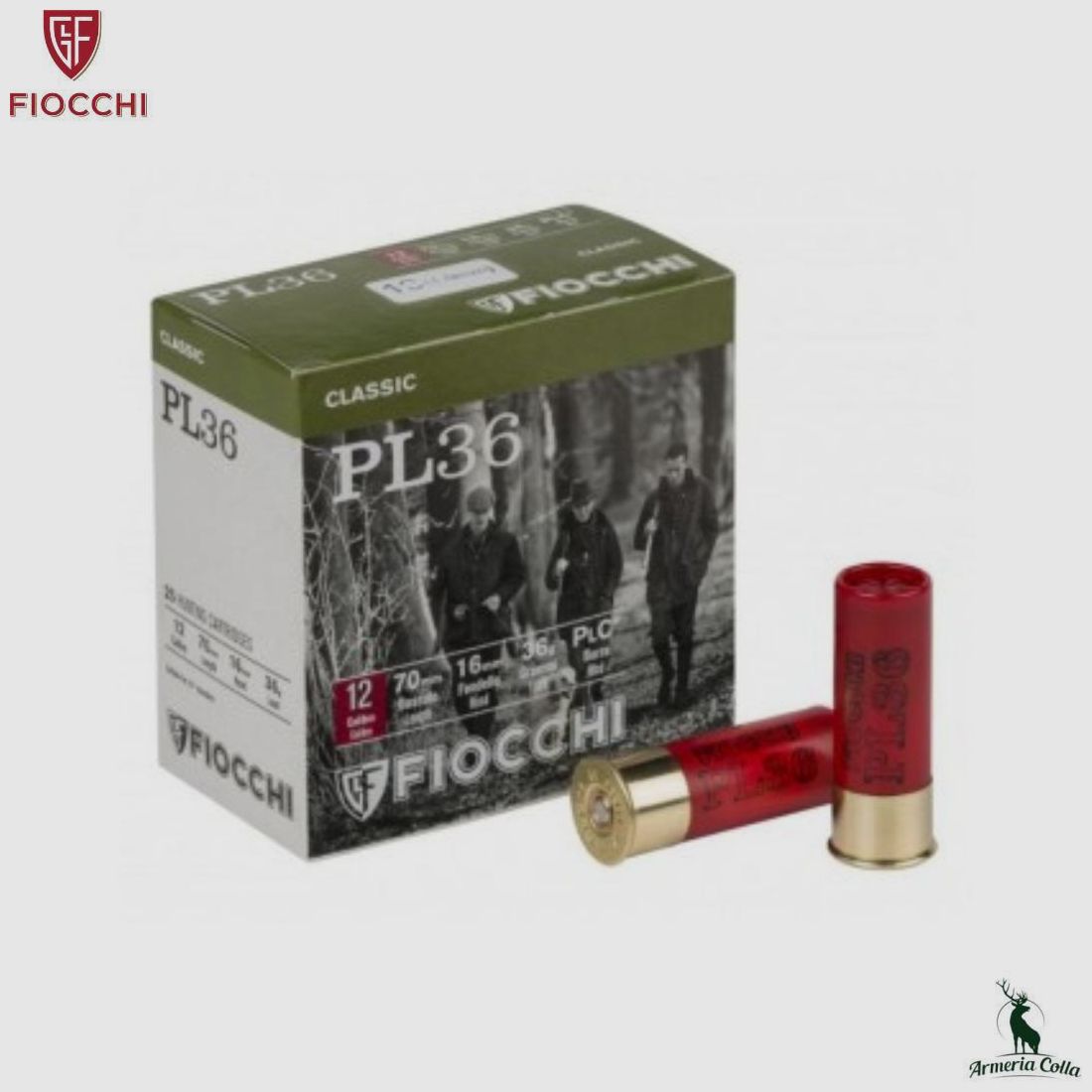 Fiocchi Munitionen PL36 Kal. 12 gr. 36, Bild 1 von 2