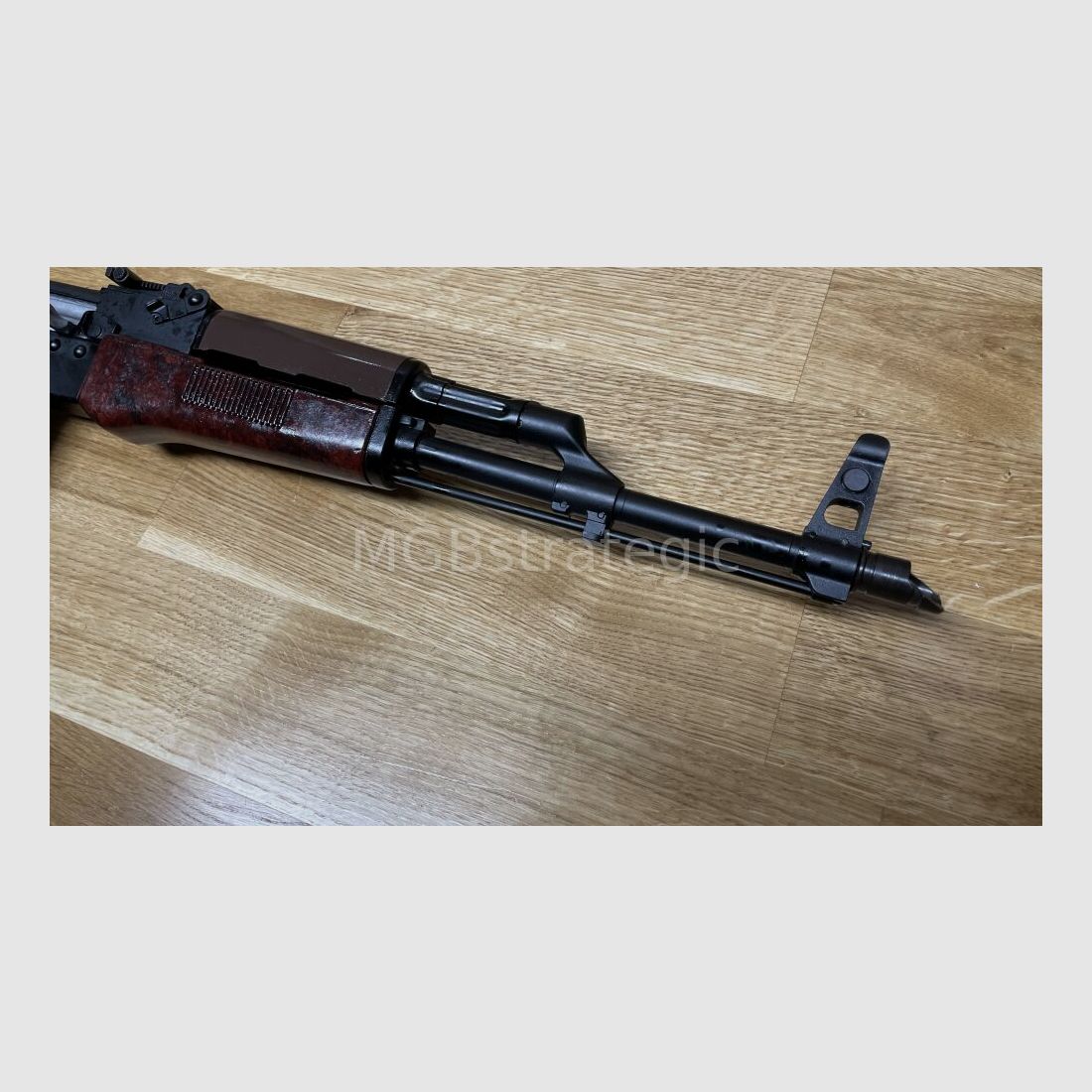 sportlich zugelassen! WBP Jack - halbautom. Büchse .223Rem Original DDR NVA Anbauteile - System AKM AK47 AK74 - AKM Mündungsfeuerdämpfer