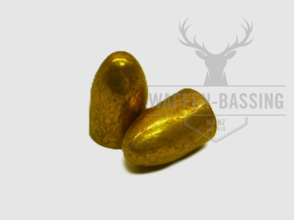 H&N Haendler und Naterman Sport GmbH proiettile a testa tonda in piombo placcato rame, cal. .356, 125 gr, HS