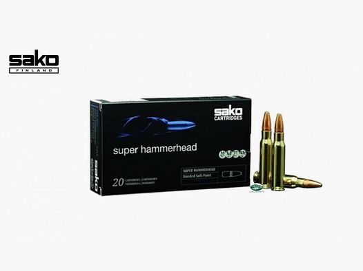 SAKO Munition Kal. 6,5 Creedmoor 140 gr. SUPER HAMMERHEAD 436h