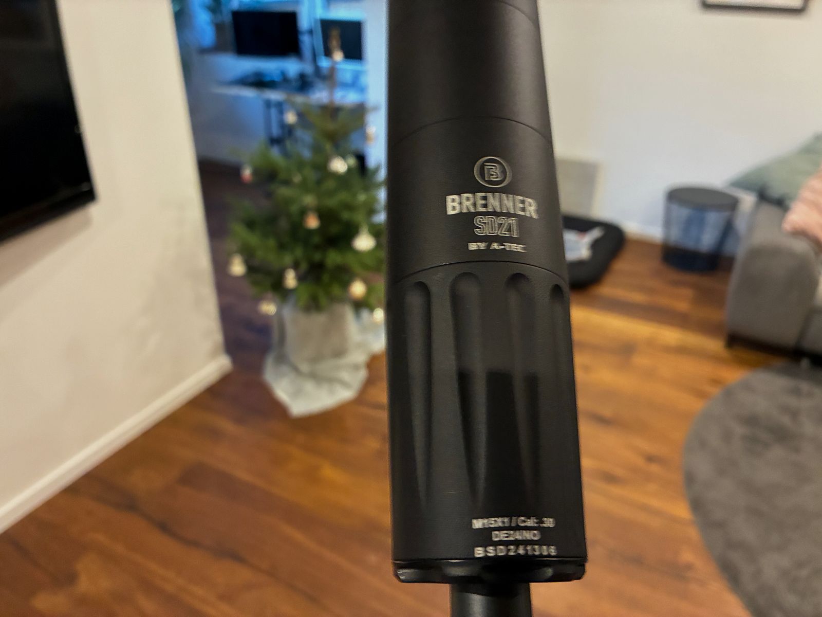 Brenner BR20 .308 Win. Polymer grün + Schalldämpfer SD 21