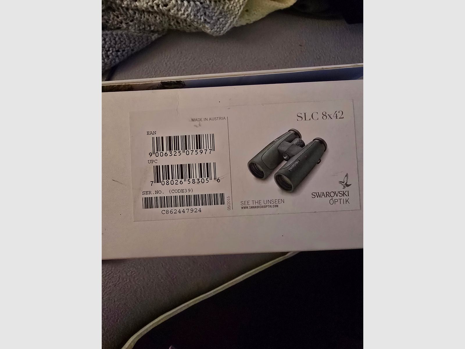 Swarovski binoculars SLC 8x42 as good as new