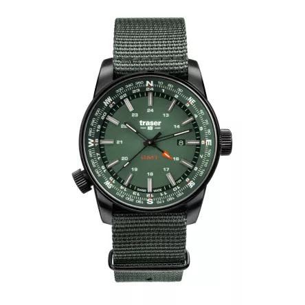 Traser P68 Pathfinder GMT Green Uhr, Bild 1 von 6