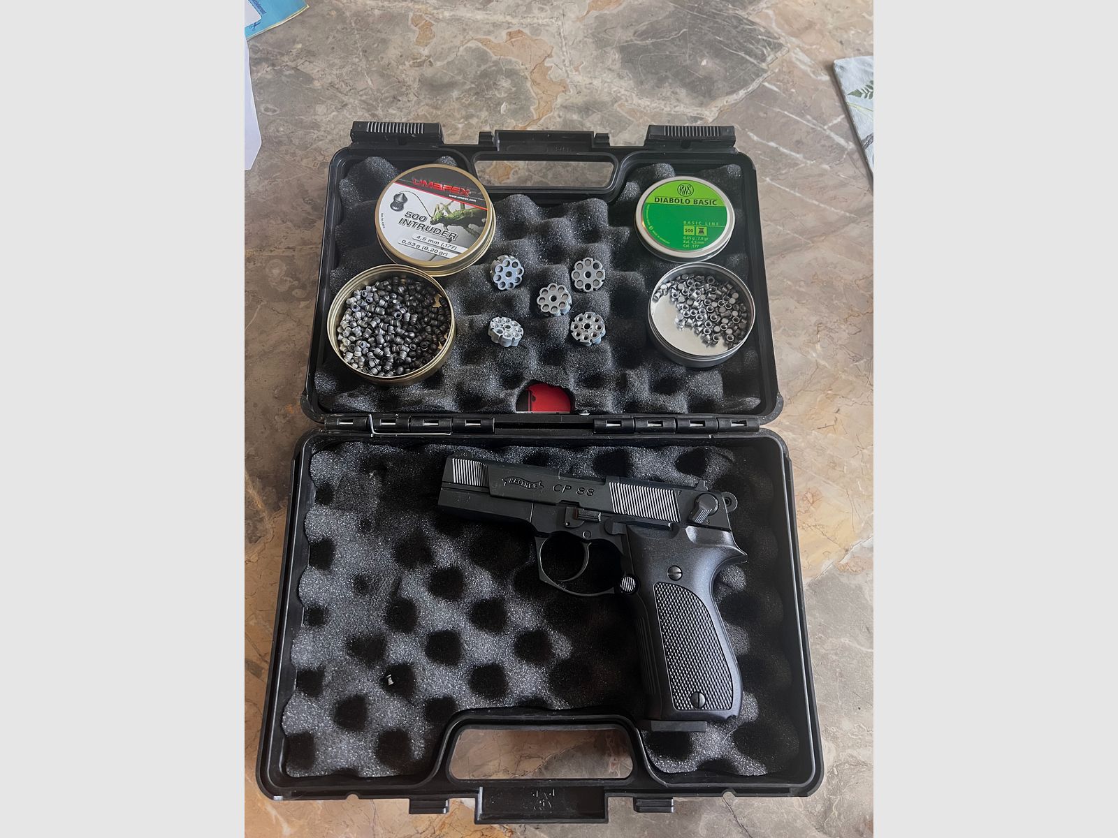 Luftpistole Umarex Walther CP88 4 Zoll 4,5 mm Diabolo  