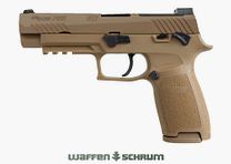 SIG-Sauer P320 M17 Coyote revêtement PVD