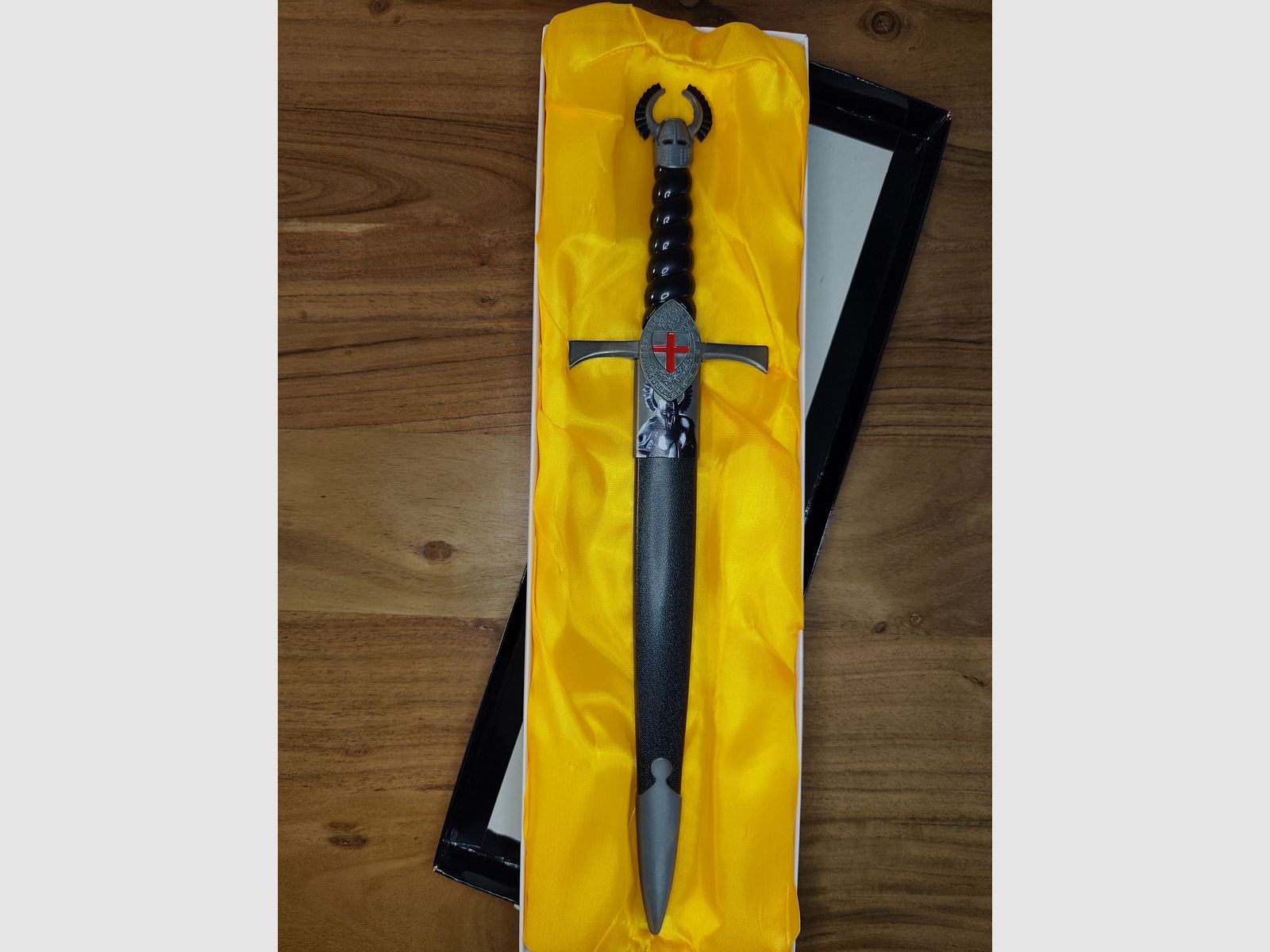 Kreuzritter Dekodolch Stahl mit Scheide 40cm 