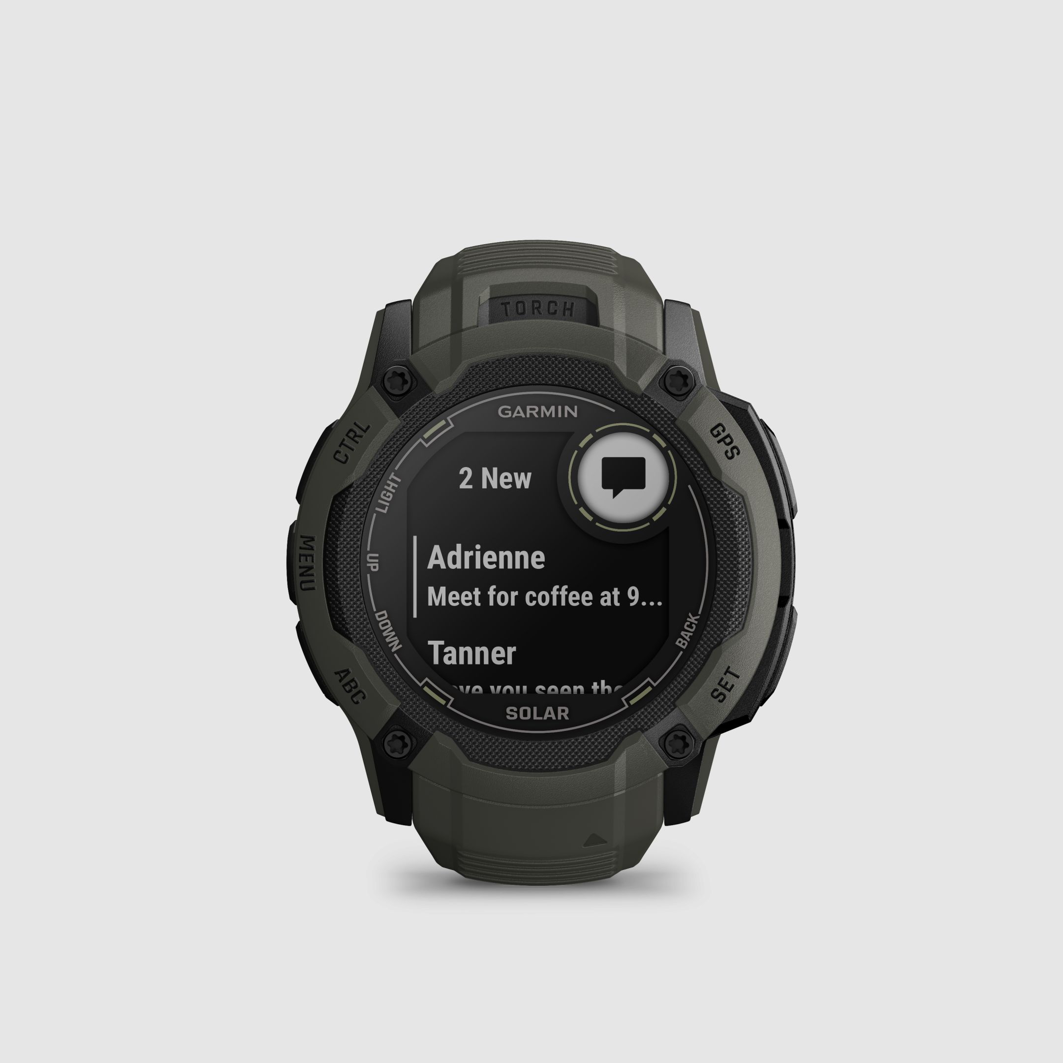 Garmin Instinct® 2X Solar, Moose Green