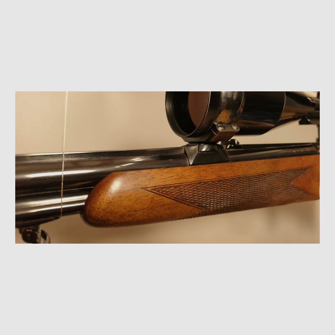 Heym 22S BBF over-and-under rifle .222RemMag 16/70 with Swarovski 8x56 scope, image 5 of 20