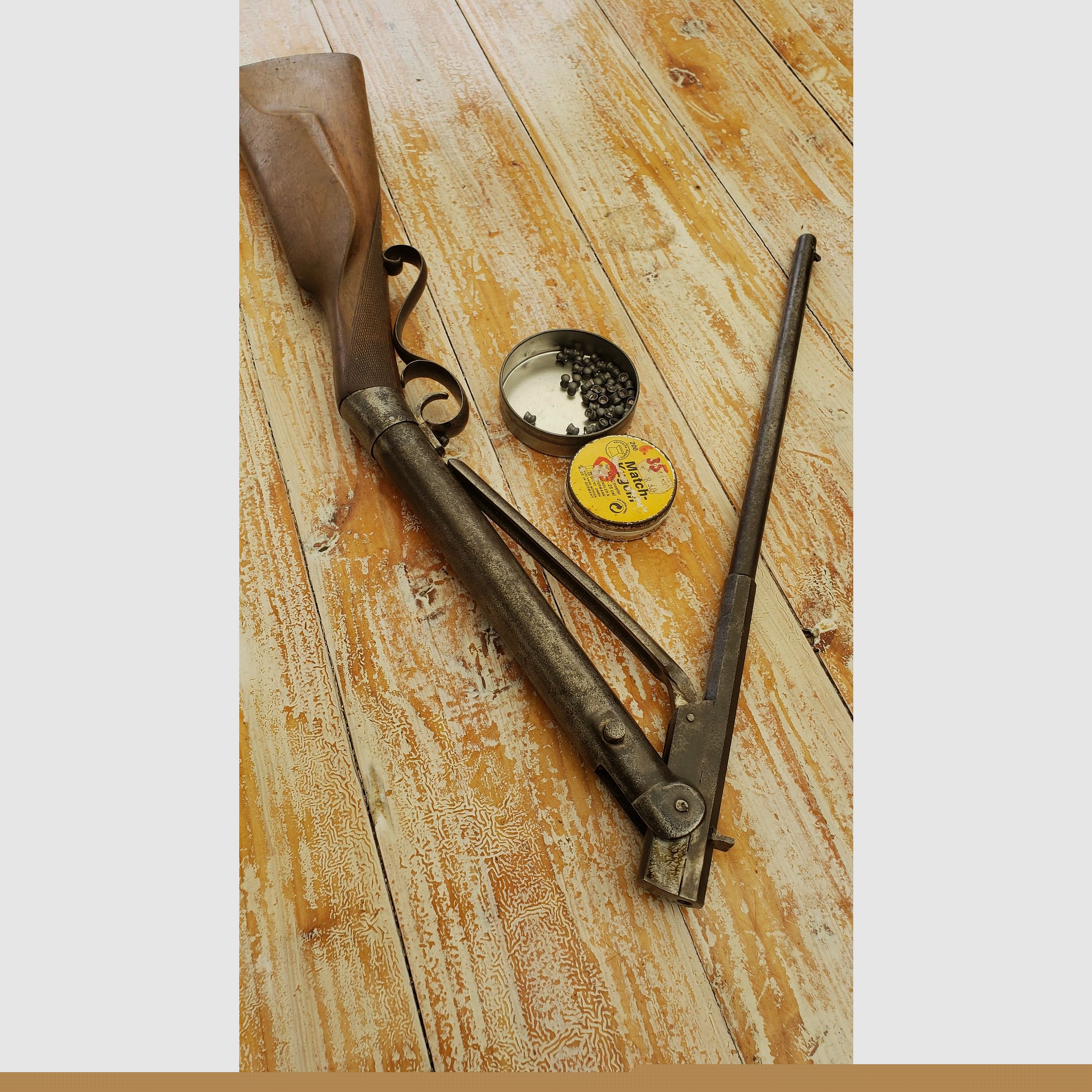 Zeer zeldzaam luchtgeweer ca.1920