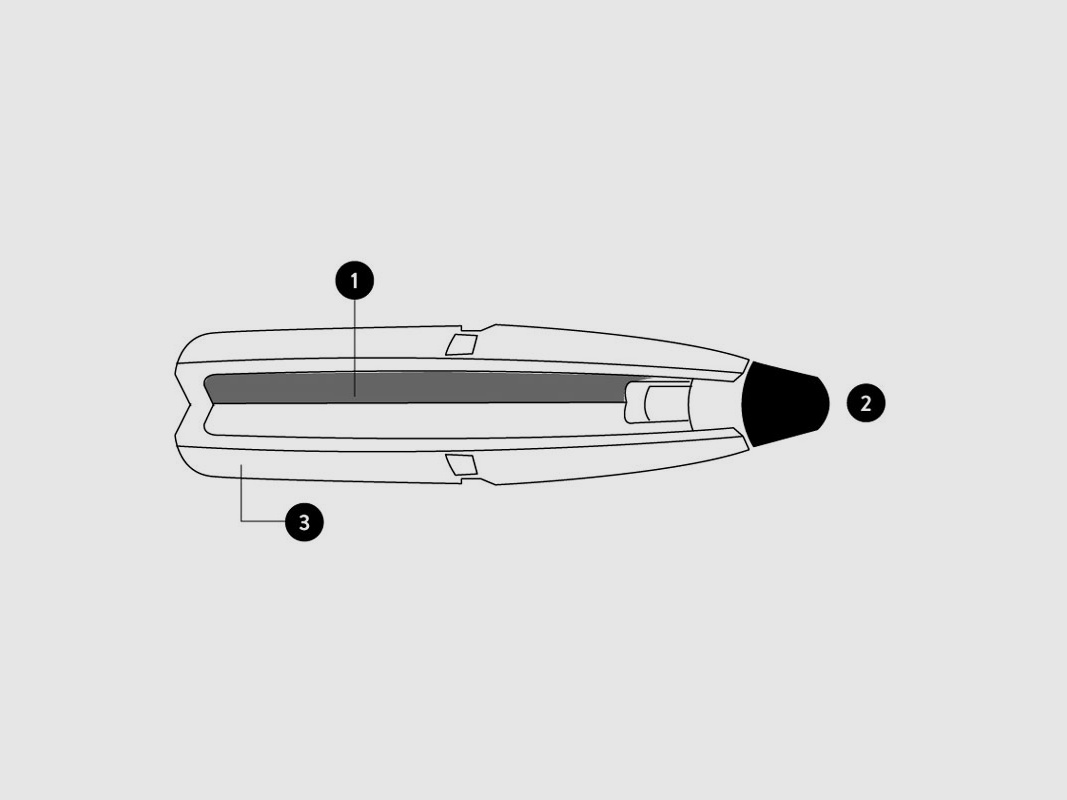 Browning .30-06 Sprg. 185GR BXC 20 Patronen