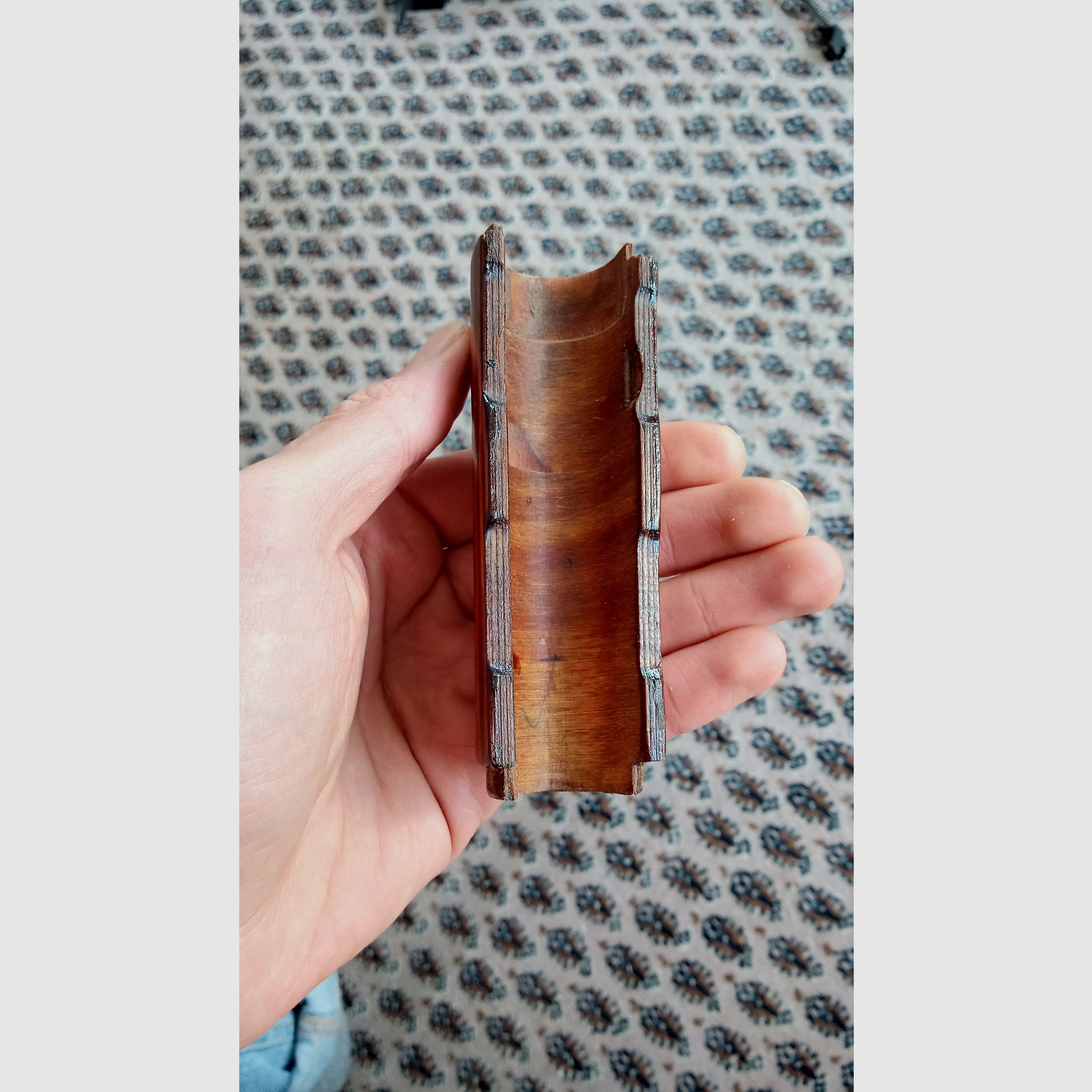 #1 Rumänischer AKMS unterer Handschutz s.g. Esel-Pimmel (Uluc) für Unterlaufklappschaft Schichtholz Romy Dong PM md.65 & oberer Laminat Handschutz russisch.