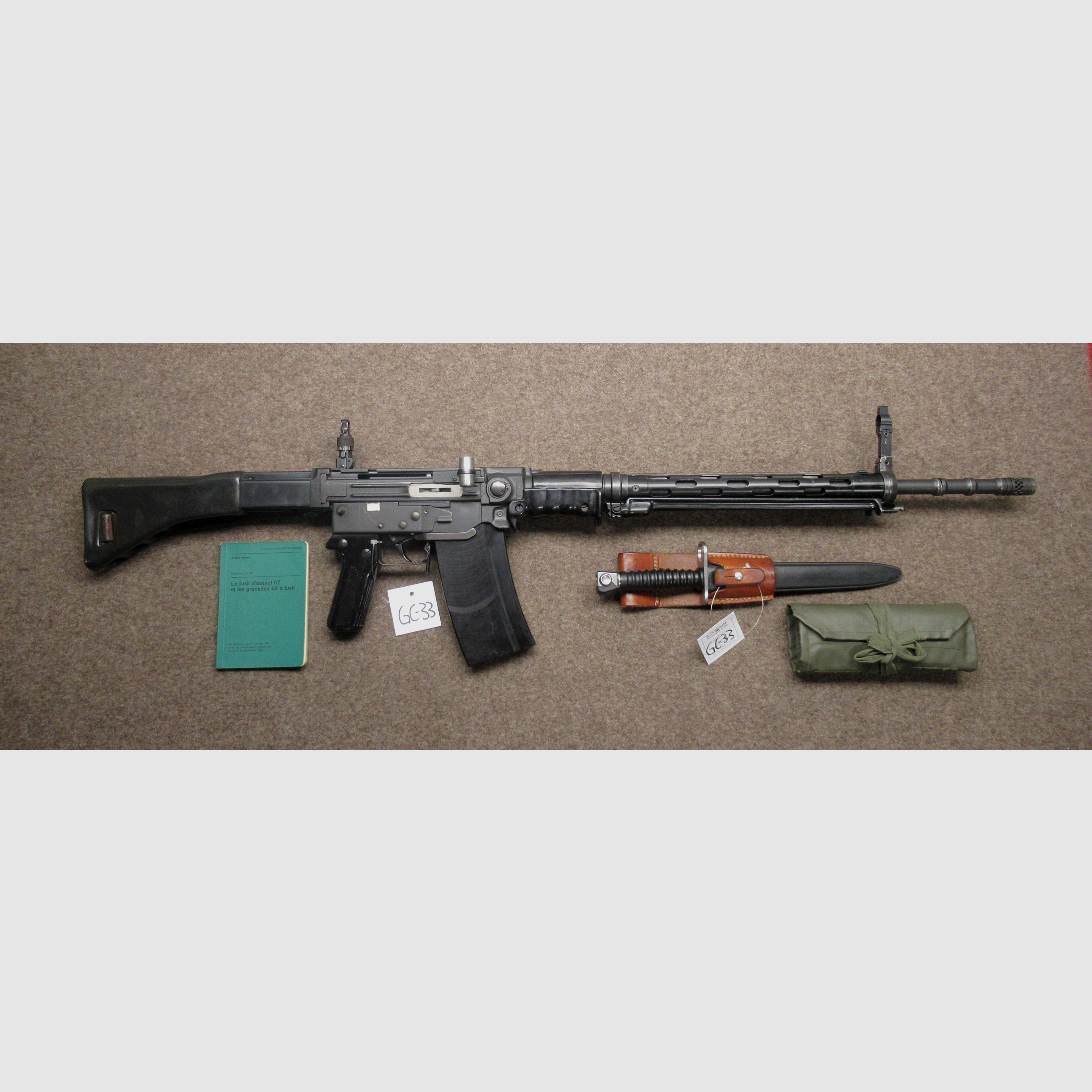 GC-33 halbautomatisch SIG Mod. Lauf 57 Kal. 7.5x55, Bild 1 von 4