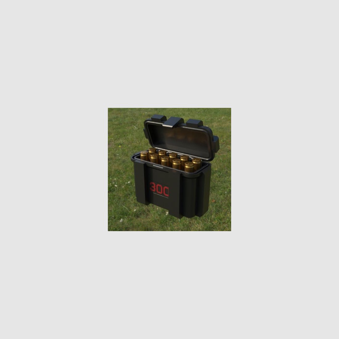 Filamelt Munitionsbox / .300 AAC Blackout / ‘Klappdeckel’ / Patronenbox, Ammo Box
