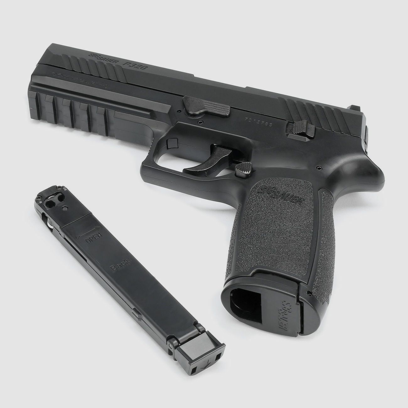 Sig Sauer P320 CO2-Luftpistole Blowback Kal. 4,5 mm Diabolo schwarz