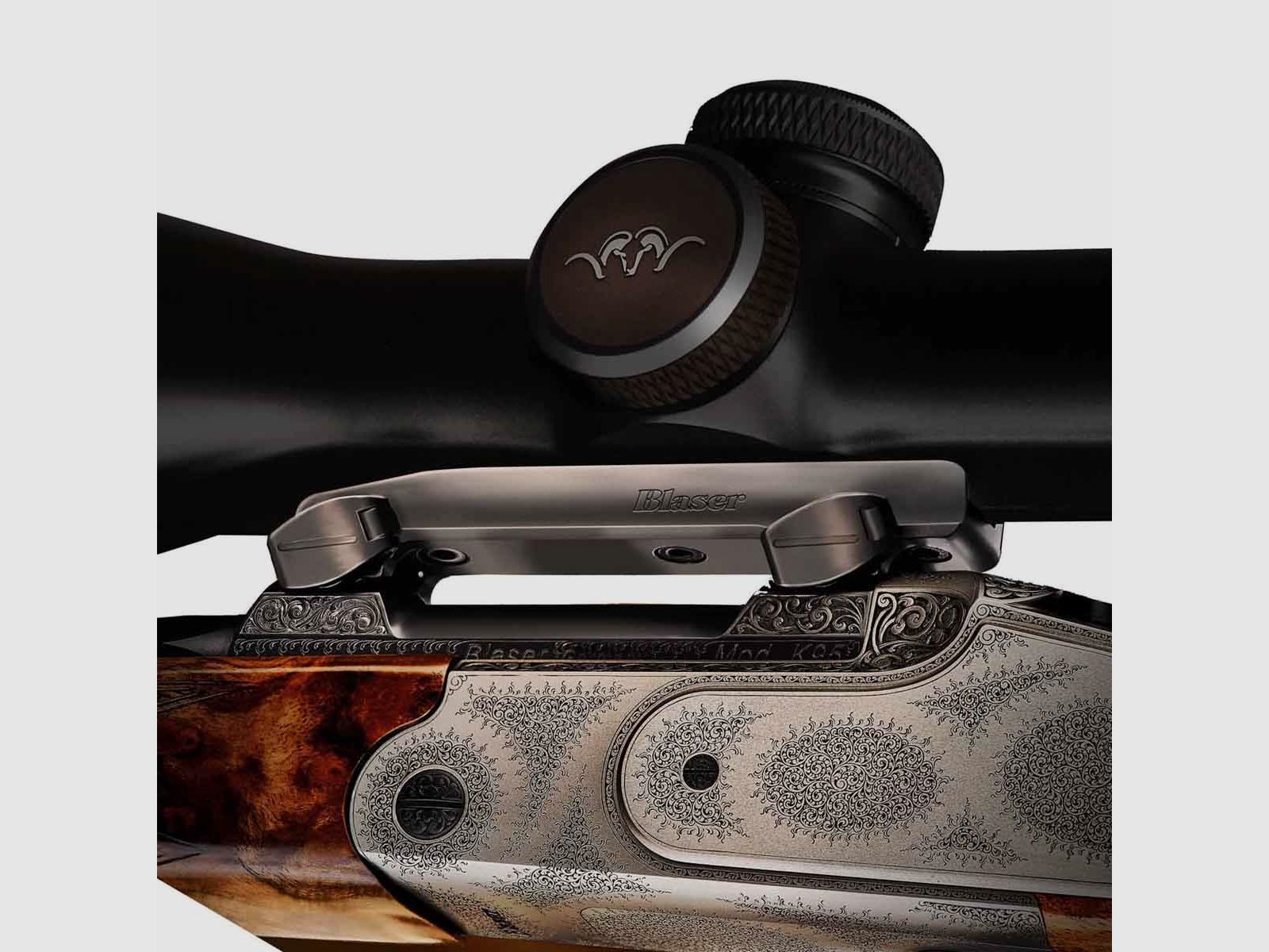 Blaser Sattelmontage / Hohe Ausführung für Swarovski SR Innenschiene / Bauhöhe 14,5mm
